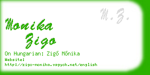 monika zigo business card